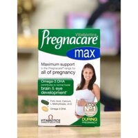 Vitamin Bầu Vitabiotics Pregnacare Max 84 viên anh - Pre max bầu