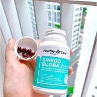 Vitamin, bổ não ginkgo biloba 2000 Úc - 100 viên (Date mới nhất) - Xuất xứ Úc