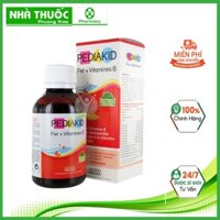 Vitamin bổ sung sắt  cho bé