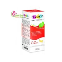 Vitamin bổ sung sắt PEDIAKID FER + VITAMINES B