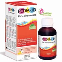 Vitamin bổ sung sắt PEDIAKID FER + VITAMINES B