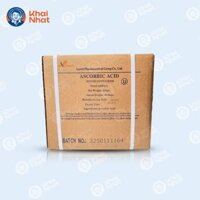 Vitamin C bột nguyên liệu (25kg/thùng) - Ascorbic Acid hàng chuẩn BP/USP/EP/FCC/E300