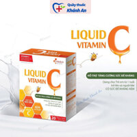 vitamin C dạng ống nước tăng cường sức đề kháng,giảm triệu chứng nhiệt miệng lưỡi, tăng cường sức khỏe cho người bị mệt
