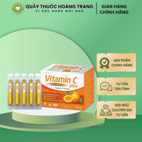 Vitamin C Dạng Ống Phòng Và Chống Các Bệnh Về Hô Hấp
