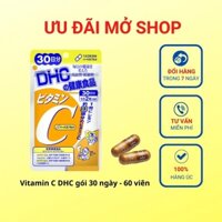 Vitamin C DHC 30 ngày, chính hãng Nhật Bản, giúp sáng da mờ thâm tăng đề kháng thực phẩm chức năng