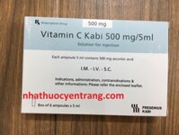 Vitamin C Kabi 500mg/5ml