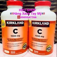 Vitamin C Kirkland 1000mg tăng cường hệ miễn dịch chống oxy hóa làm đẹp da