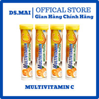 Vitamin C Sủi Vị Cam Tăng Lực Multivitamin HKSun Tăng Cường Sức Khỏe Nâng Cao Đề Kháng