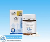 Vitamin C + Zink – Bổ sung Vitamin C và Kẽm (Hộp 60 viên)