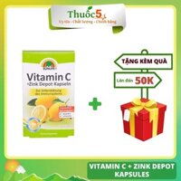 Vitamin C + Zink Depot kapsules cho sức khỏe 60 viên