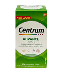 Vitamin Centrum Advance 100 Tablets