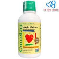 Vitamin ChildLife Bổ Sung Canxi Và Maggie Liquid Calcium with magnesium Mỹ 473ml