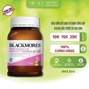Vitamin cho bà bầu Blackmores Pregnancy Gold 120 viên