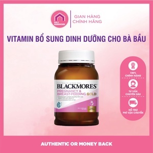 Vitamin cho bà bầu Blackmores Pregnancy Gold 120 viên