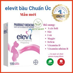 Vitamin cho bà bầu Elevit Vitamin B9 30v