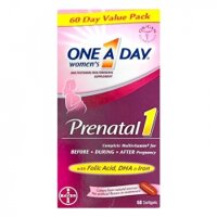 Vitamin cho bà bầu One A Day Prenatal DHA,Folic Acid