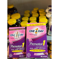 Vitamin cho bà bầu One a day Women’s Prenatal Muiltivitamin & DHA