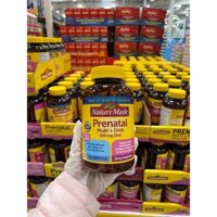 Vitamin Cho Bà Bầu Prenatal + DHA 200mg Nature Made - Mỹ 150v