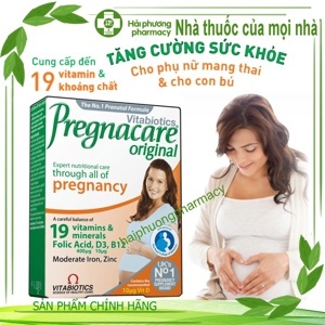 Vitamin cho bà bầu Vitabiotics Pregnacare Original tốt cho mẹ khỏe cho bé