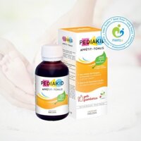 Vitamin cho bé (125ml) giúp ăn ngon, giảm biếng ăn cho trẻ 6 tháng tuổi trở lên Pediakid Appétit Tonus, Pháp
