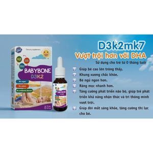 Vitamin cho bé Baby’s DHA & D3 - 60ml