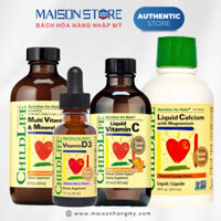 VITAMIN CHO BÉ CHILDLIFE - Hàng Nhập USA Chính Hãng