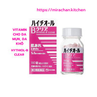 Vitamin cho da mụn, da khô Hythiol B Clear (180 viên)