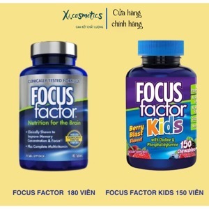 Vitamin cho não bộ Focus factor nutrition for the brain