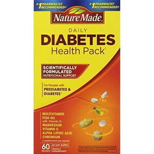 Thực phẩm chức năng Diabetes Health Pack Nature Made 60 Gói
