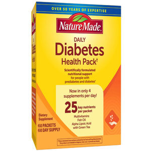 Thực phẩm chức năng Diabetes Health Pack Nature Made 60 Gói