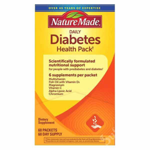 Thực phẩm chức năng Diabetes Health Pack Nature Made 60 Gói
