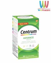 Vitamin cho người trưởng thành Centrum Advance For Adults 100 Tablets