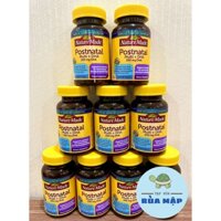 Vitamin cho phụ nữ sau sinh Postnatal Multi DHA 60 viên Nature Made của Mỹ Date 2024-2025