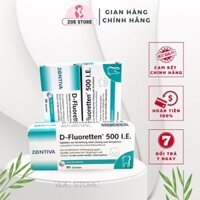 Vitamin D Fluoretten 500 I.E bổ sung Vitamin D3 cho bé