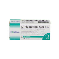 Vitamin D Fluoretten 500 IE Cho Trẻ Sơ Sinh Và Trẻ Nhỏ, 90 Viên