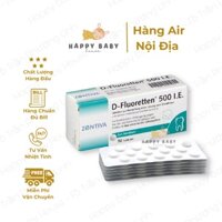 Vitamin D Fluoretten 500 I.E Của Đức Cho Trẻ Sơ Sinh