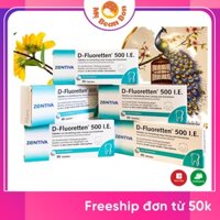 vitamin D Fluoretten 500 IE Đức Cho bé từ sơ sinh tăng hấp thụ canxi phát triển chiều cao hiệu quả