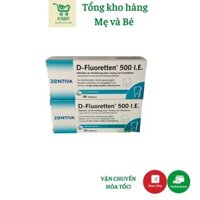 Vitamin D Fluoretten 500 I.E cho bé sơ sinh - Đức