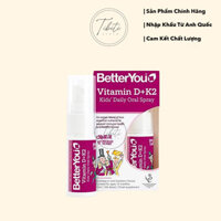 Vitamin D+K2 BetterYou Dang xịt Roald Dahl  - 15ml