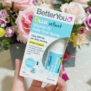 Vitamin D xịt Dlux Infant Better You Anh – 15ml (Từ 0 – 3 tuổi)