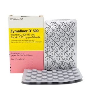 Vitamin D Zymafluor D500 90 viên