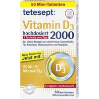 VITAMIN D3 2000 i.e Của hãng dược Tetesept ĐỨC