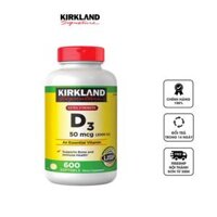 Vitamin D3 2000IU Kirkland - vitamin mặt trời