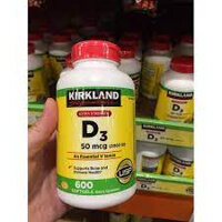 Vitamin D3 2000IU Kirkland 600 viên của Mỹ