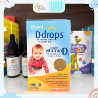 Vitamin D3 Baby D Drops cho bé từ sơ sinh của Mỹ 90 giọt