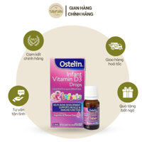 Vitamin D3 Dạng Giọt Cho Trẻ Sơ Sinh Ostelin Infant Vitamin D3 Drops