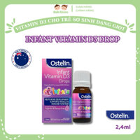Vitamin d3 dành cho trẻ sơ sinh Ostelin dạng giọt Úc