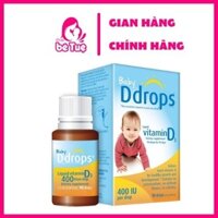 Vitamin D3- Ddrop baby 400UI bổ sung vtm D và hấp thụ canxi cho bé ( CANADA )