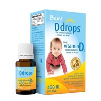 Vitamin D3 D.drops Mỹ cho bé sơ sinh