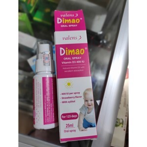 Vitamin D3 Dimao dạng xịt cho Bé 400IU